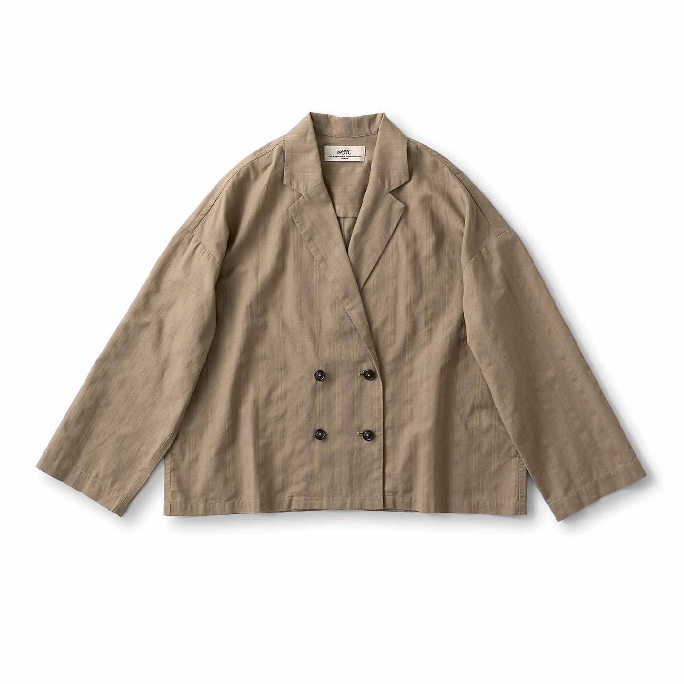 and myera|よき日のジャケット〈グレージュ〉