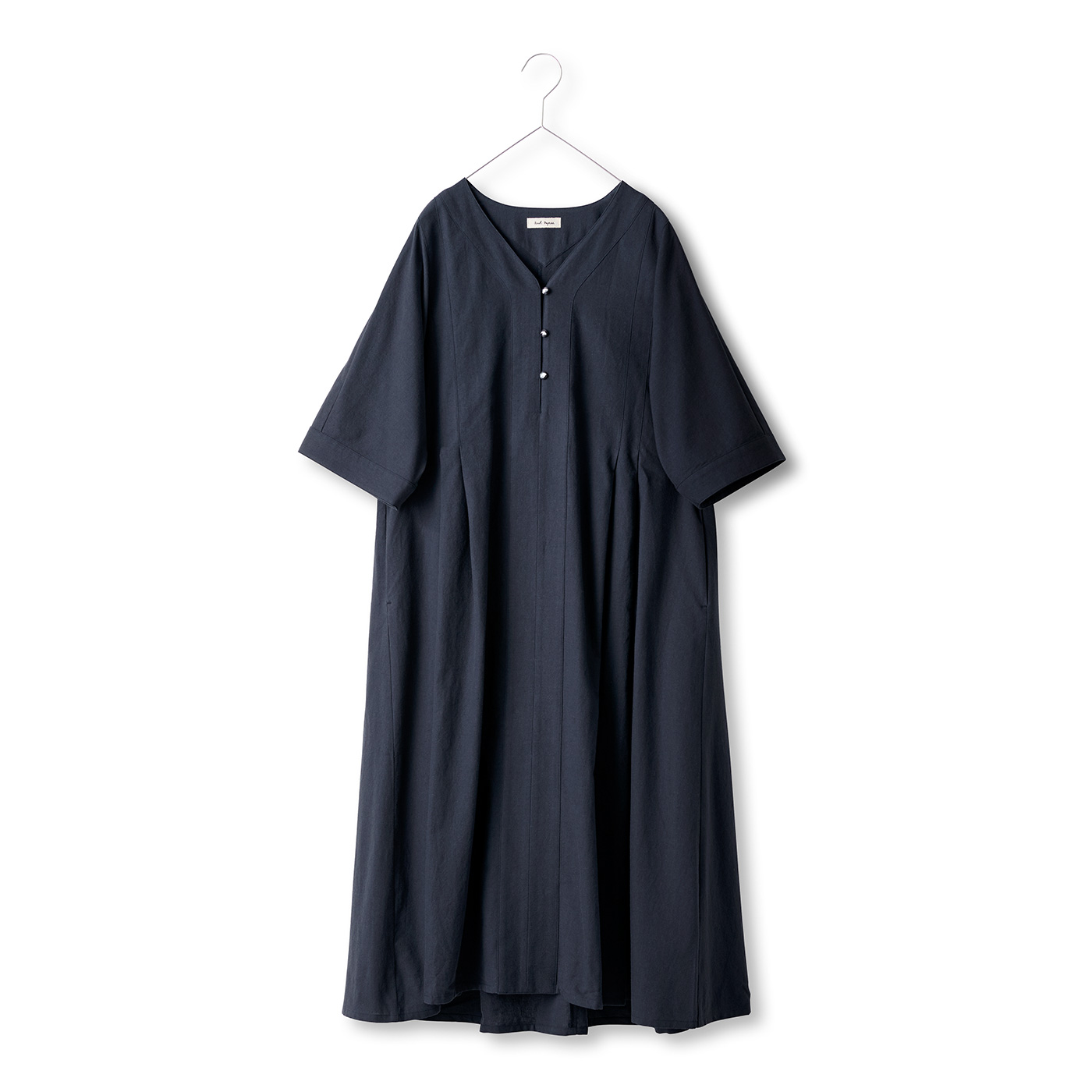 and myera|カフタンワンピース〈黒〉