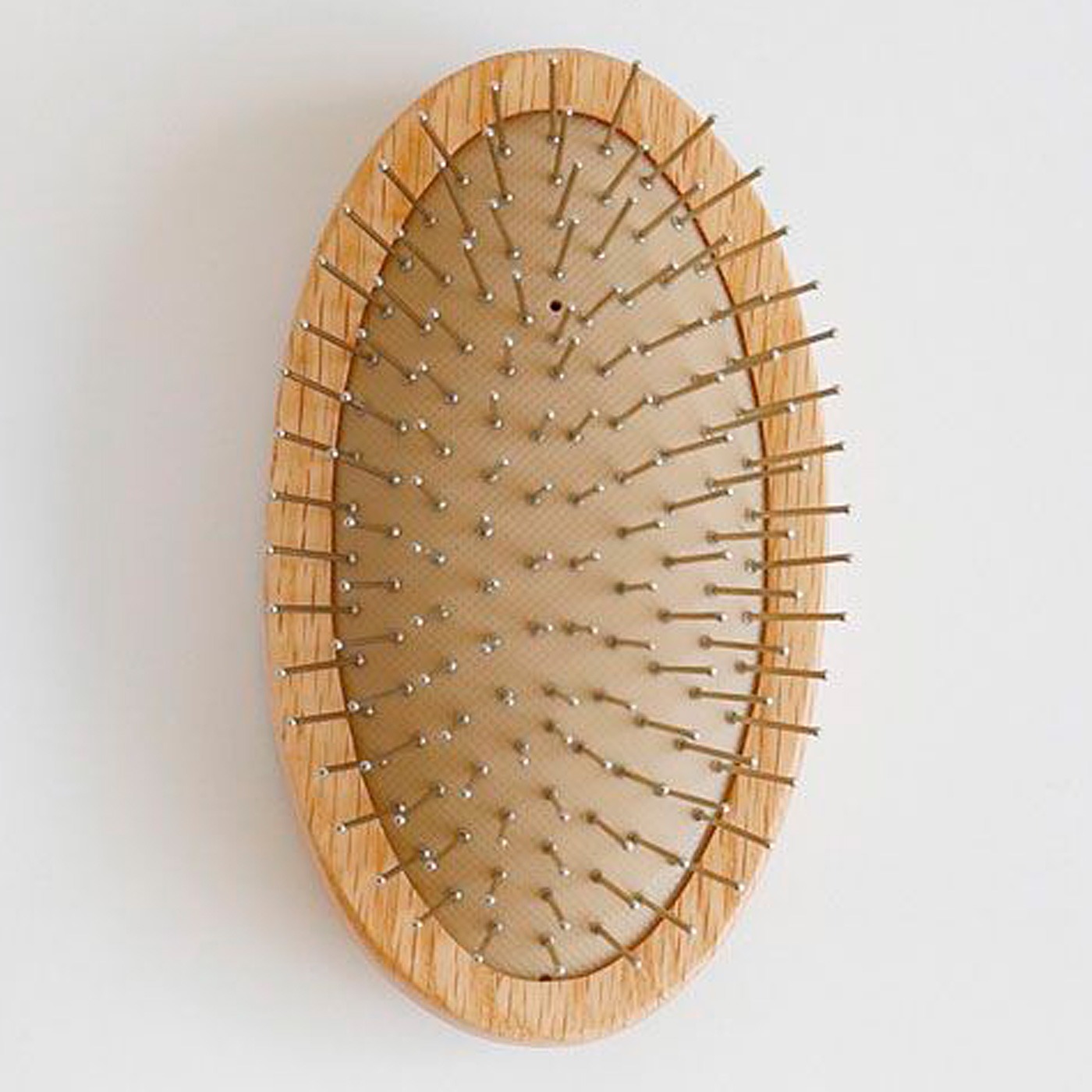猫部|ペットブラシ オークウッド〈STEEL PINS〉
