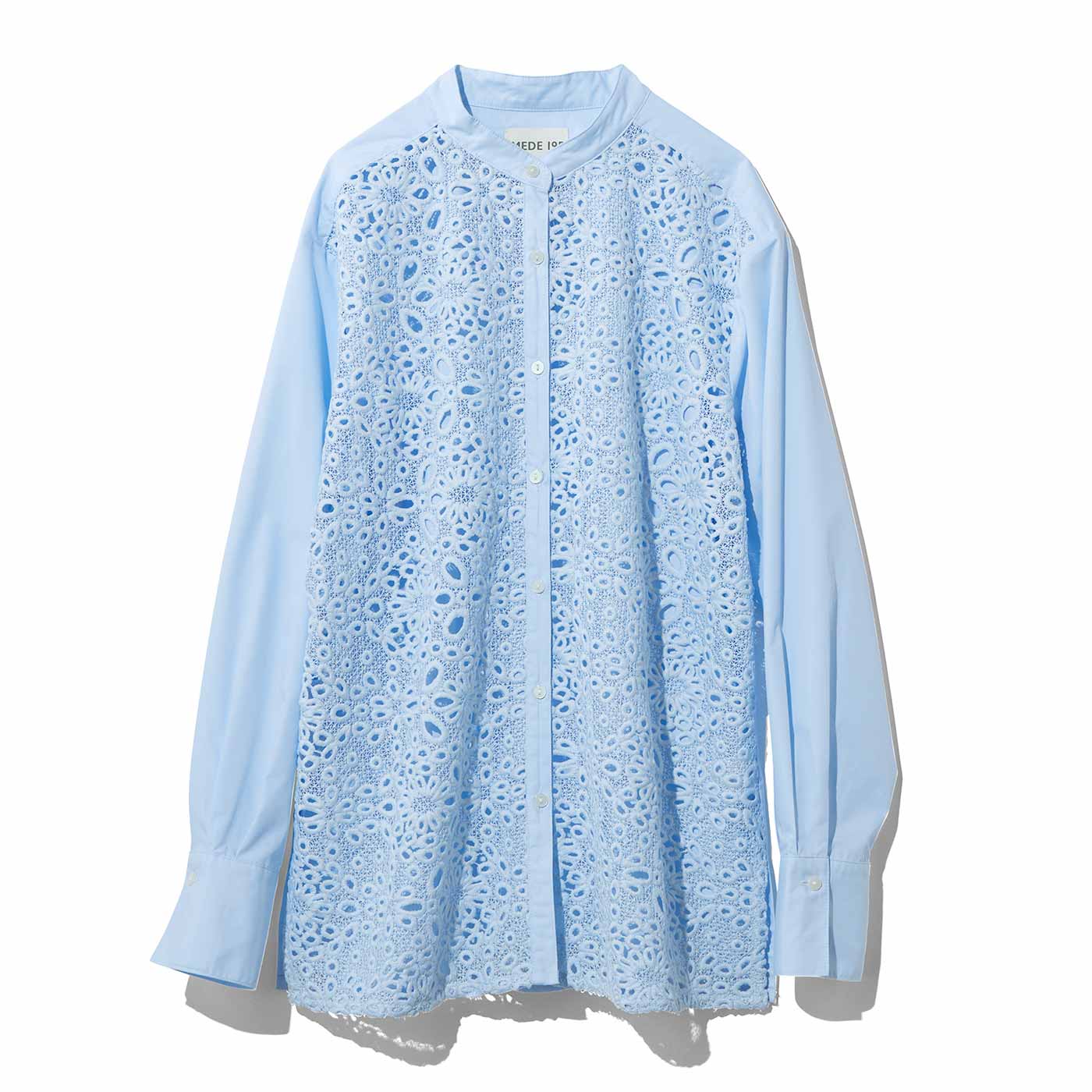 MEDE19F|レースコンビシャツ〈ＢＬ〉ＭＤ１９