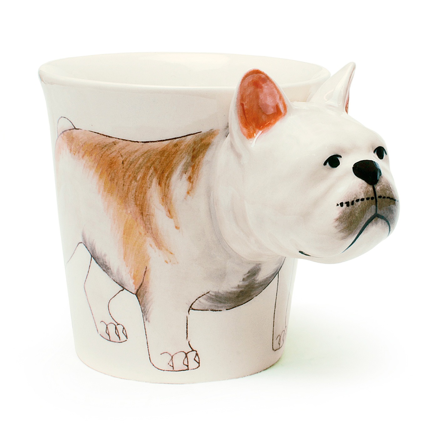 フェリシモの雑貨 Kraso|アニマルマグ FRENCH BULLDOG